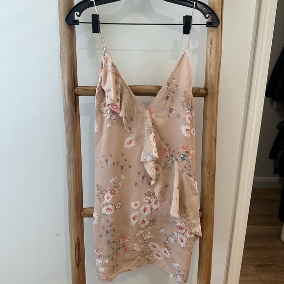 LPA Dress 252 in Blush Floral - Picture 4 of 8